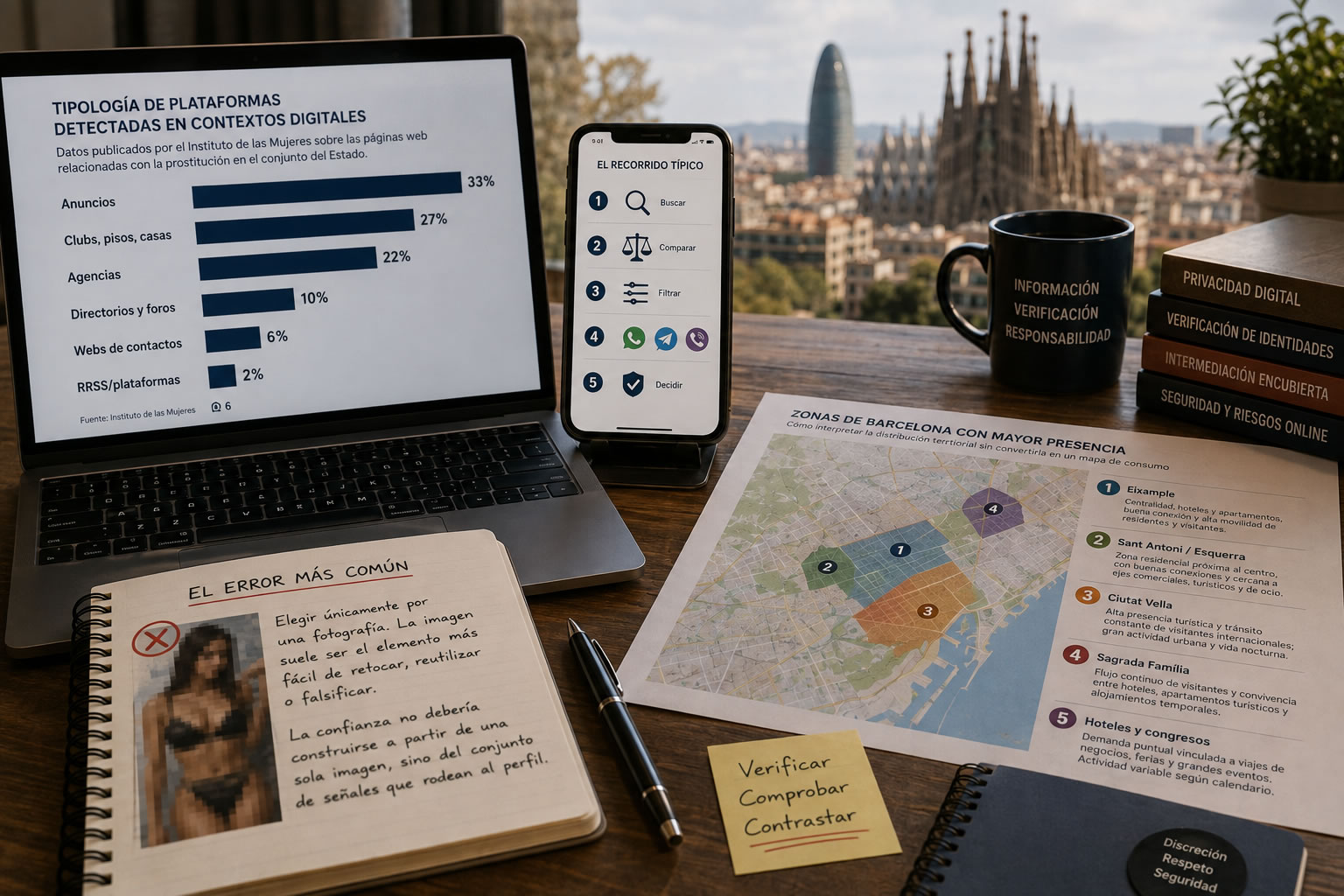 Cerca digital i comprovació de perfils a Barcelona